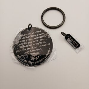 New Graduation Brave Keychain